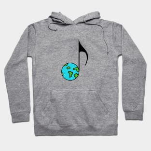 The world of music Hoodie